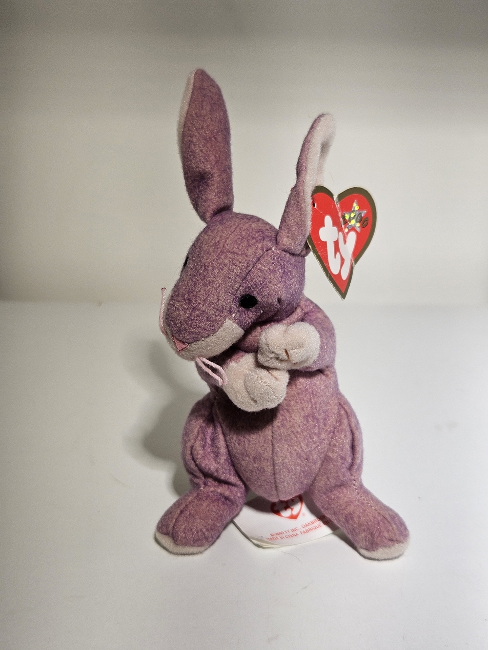 Ty Beanie Baby Springy the Lavender Bunny with TAG